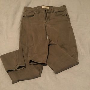 Madewell green pants